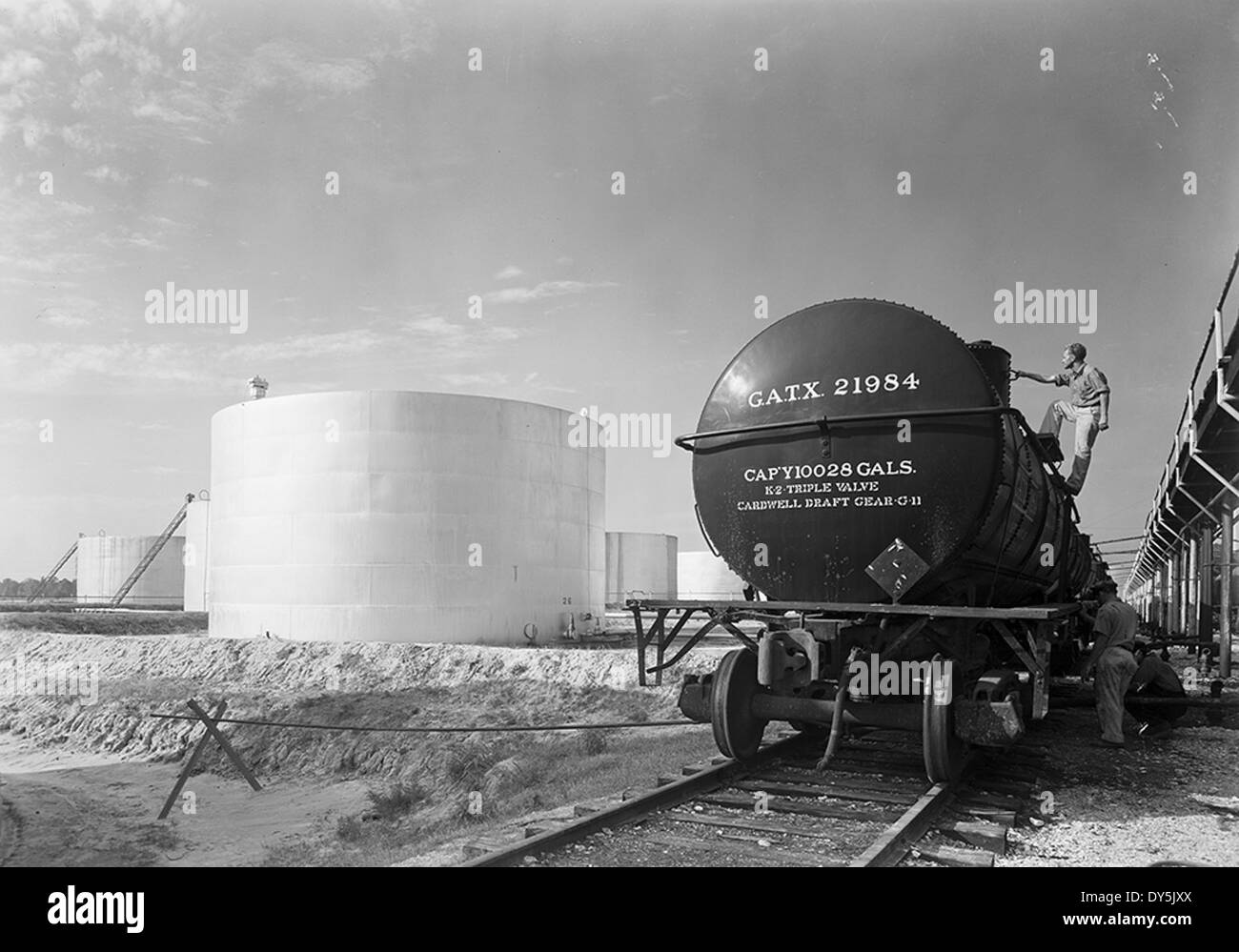 Gen'l. Amer. Tank Storage, Houston Stock Photo Alamy