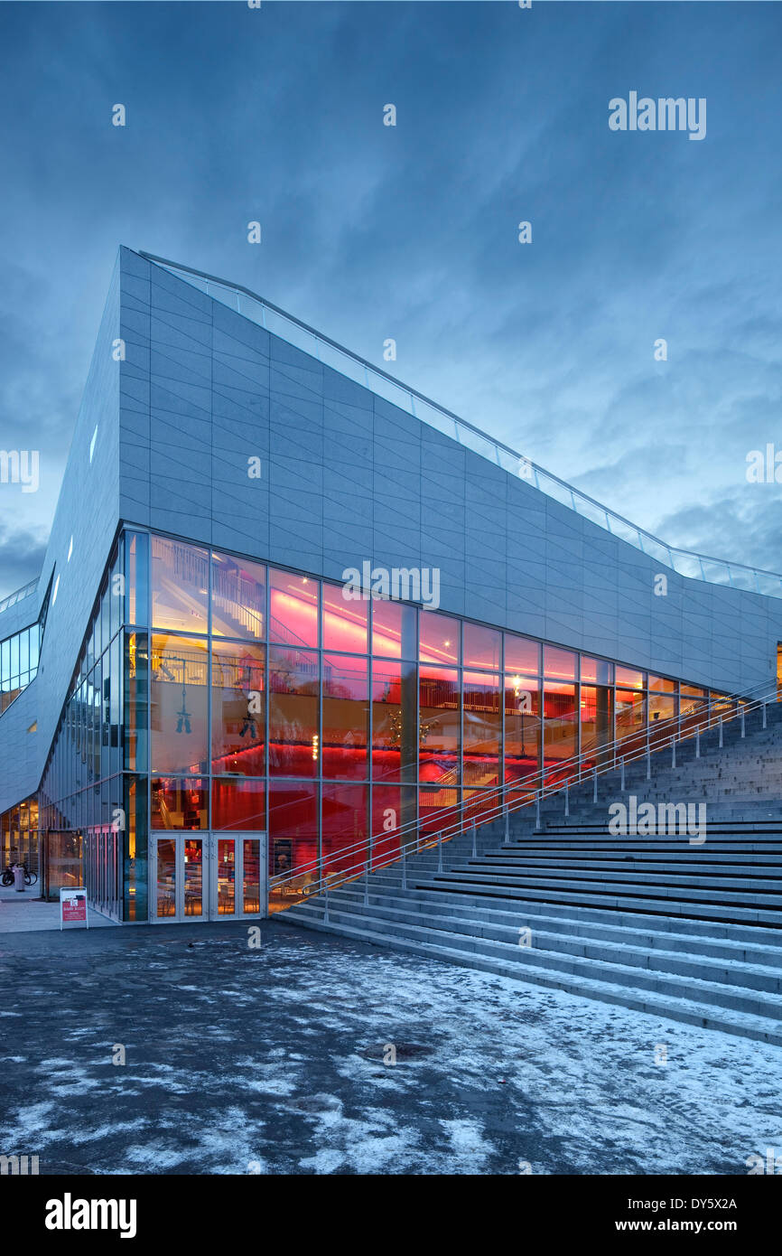 Molde Library (Molde bibliotek) Molde Norway. Architect: 3XN 2012 ...