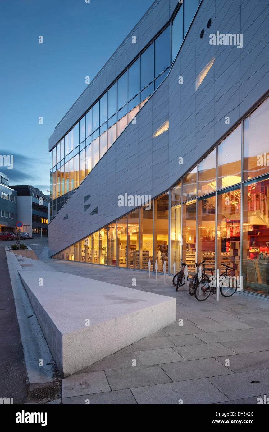 Molde Library (Molde bibliotek) Molde Norway. Architect: 3XN 2012 ...