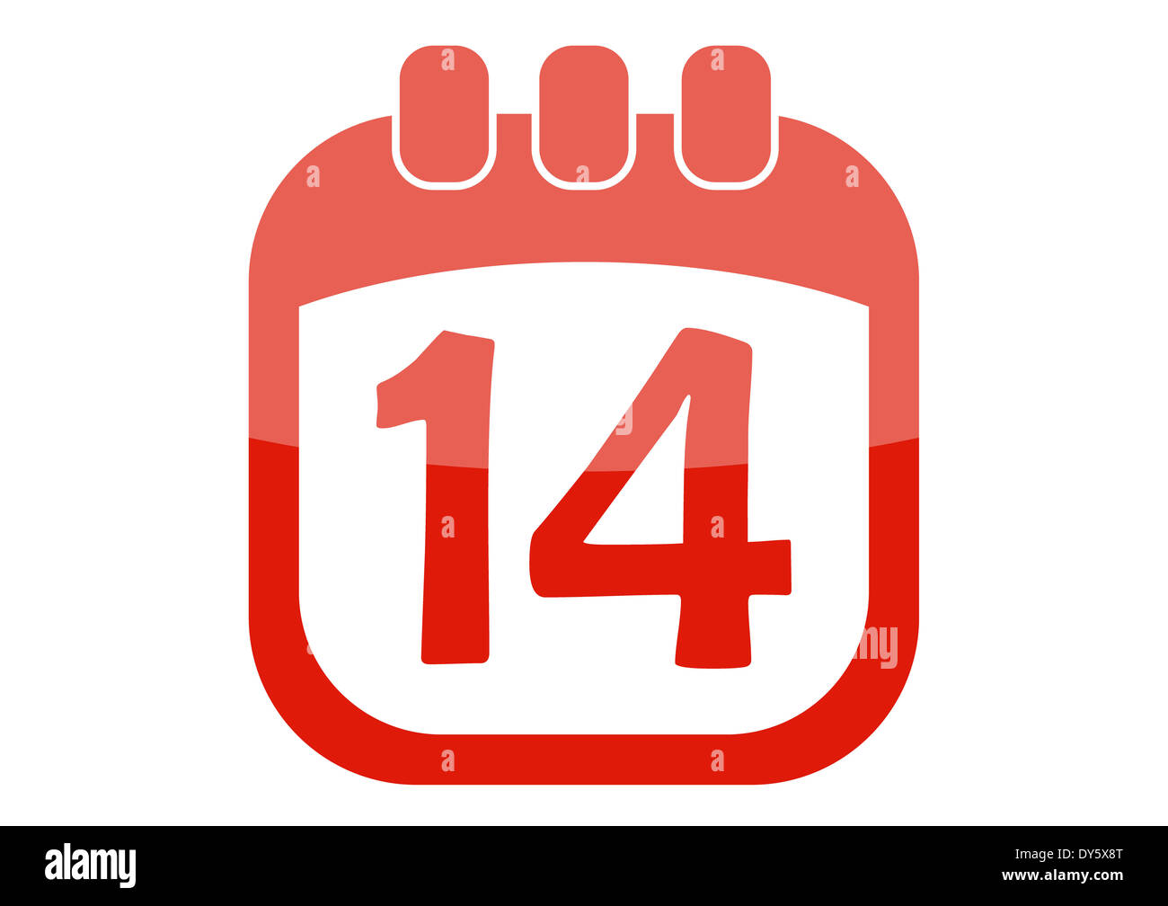 icon valentine with hearts as a calendar vector illustration Stock ...