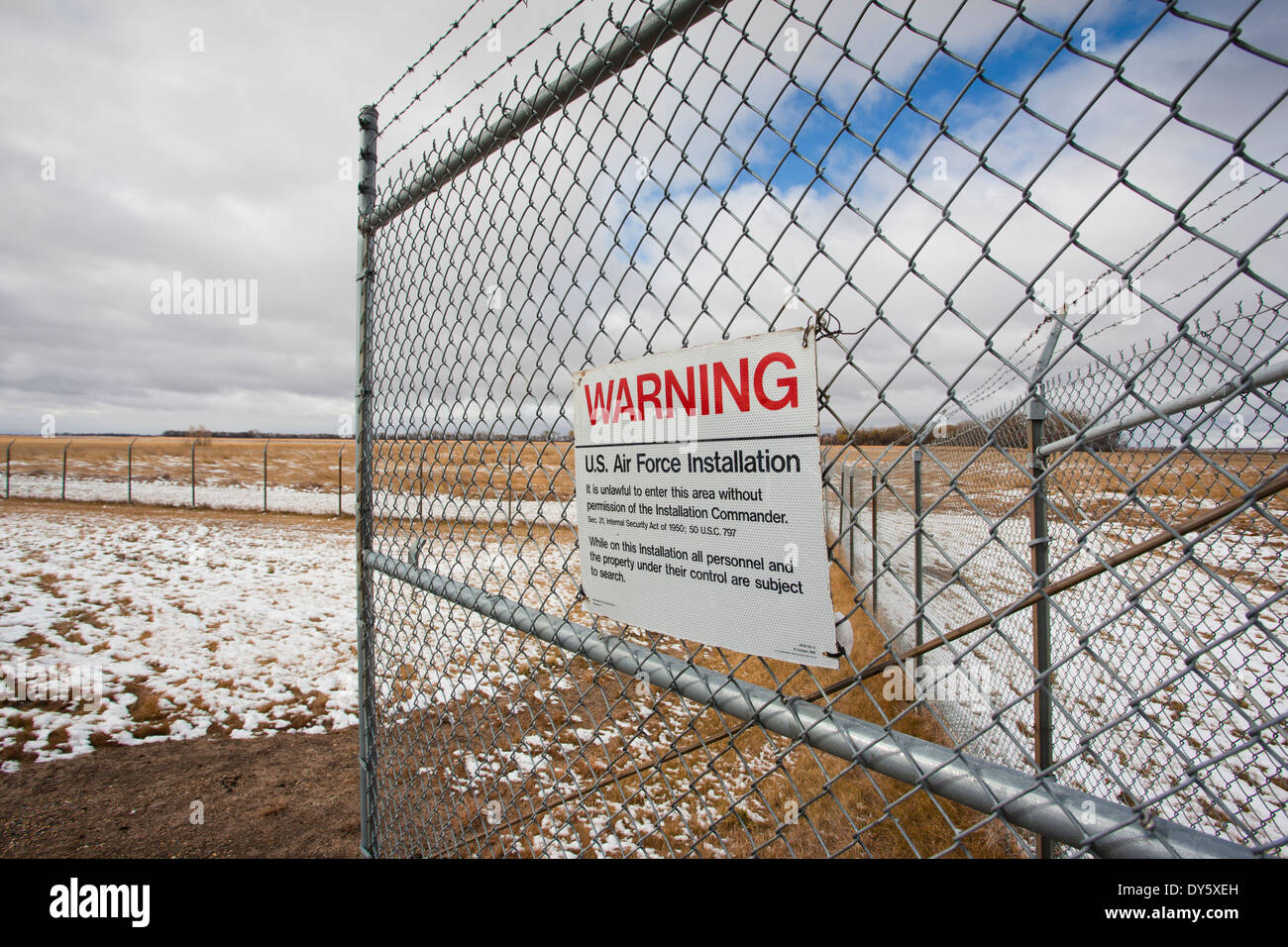 USA, North Dakota, Cooperstown, Ronald Reagan Minuteman Missile State