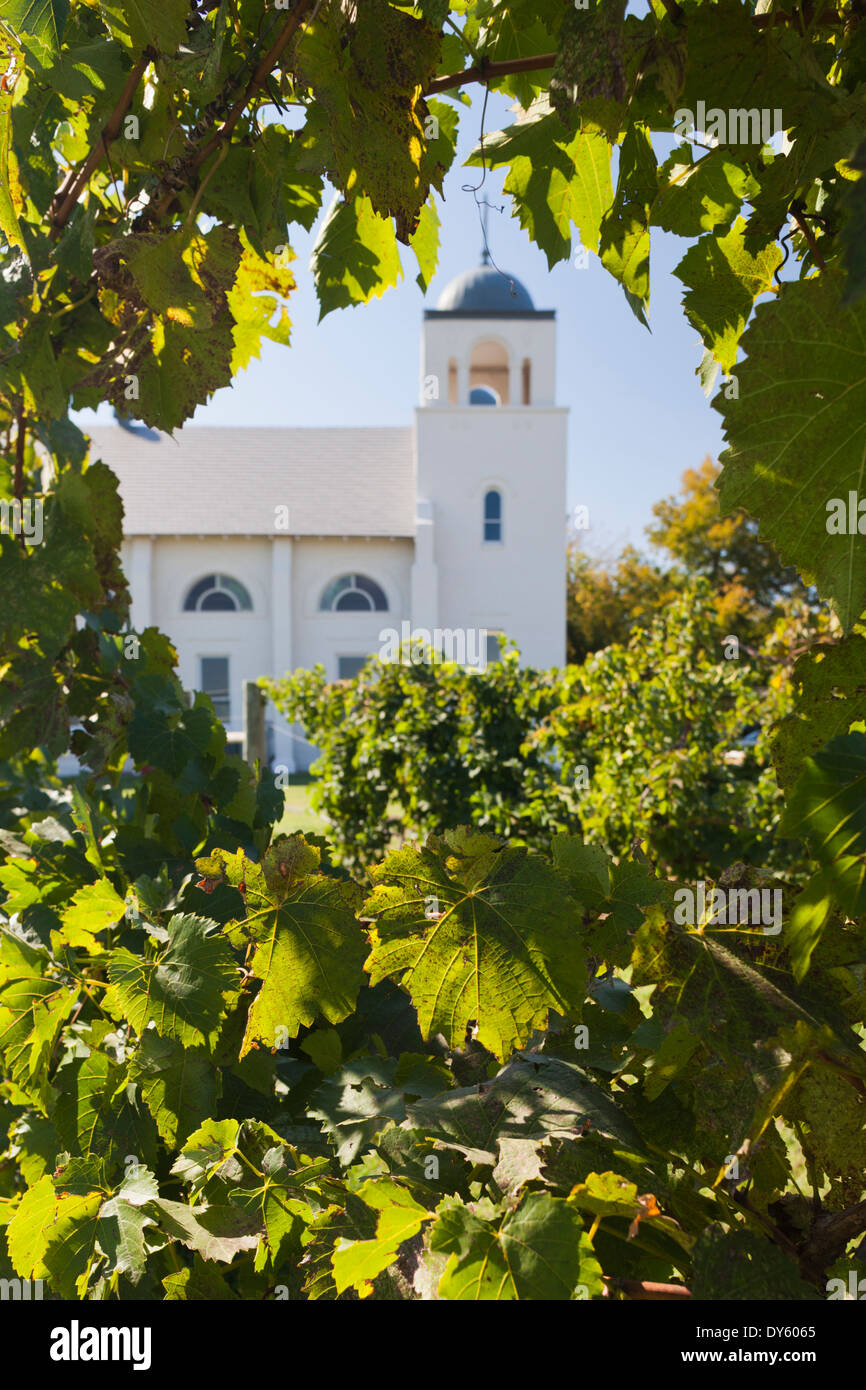 USA, Oklahoma, El Reno, Chapel Creek Winery Stock Photo