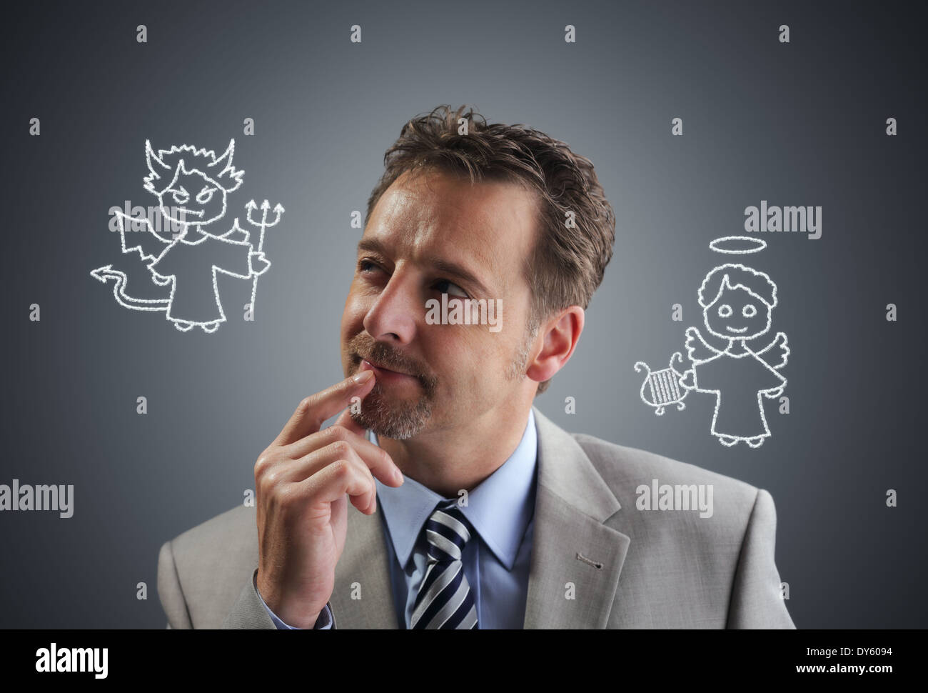 Business decisions Stock Photo