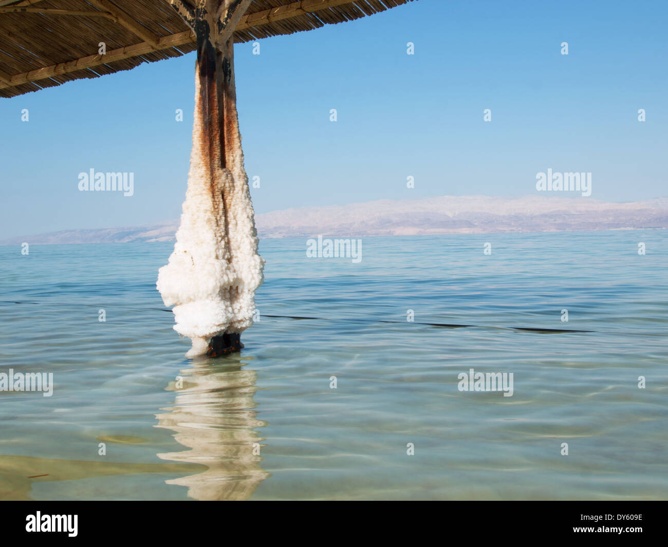 spa resort of the Dead Sea at Ein Gedi, Israel. Stock Photo