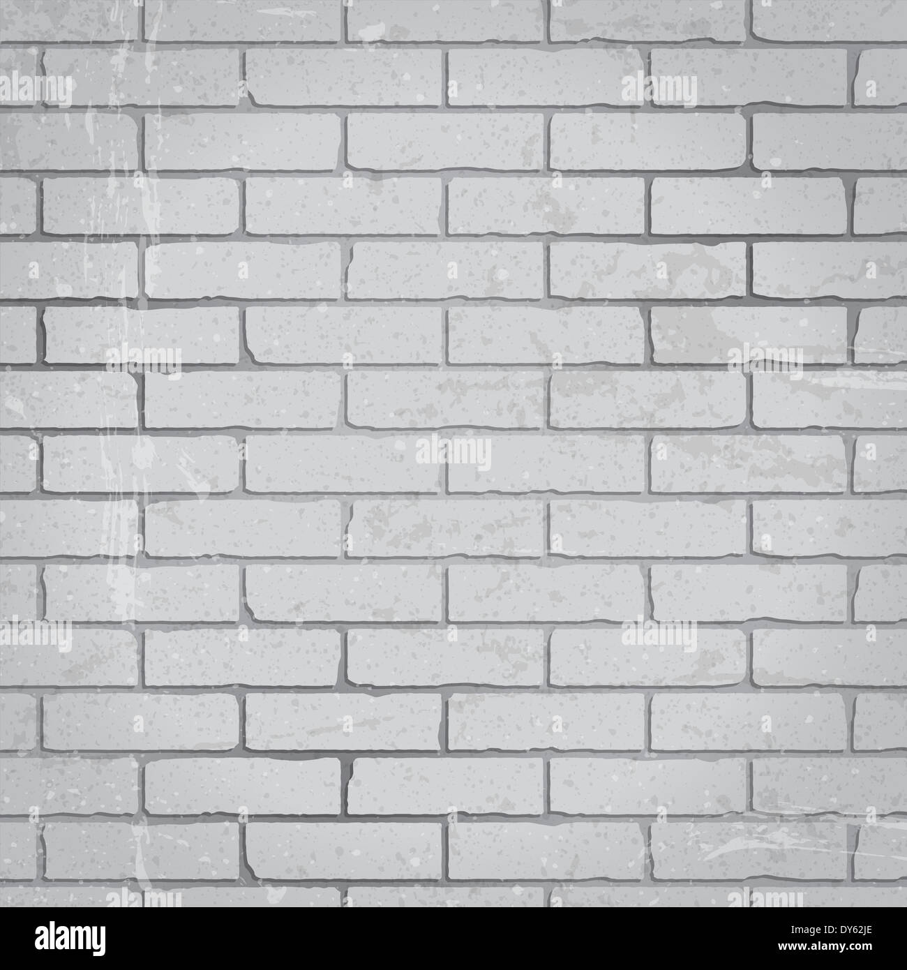 Brick wall background of gray color. Raster version Stock Photo - Alamy