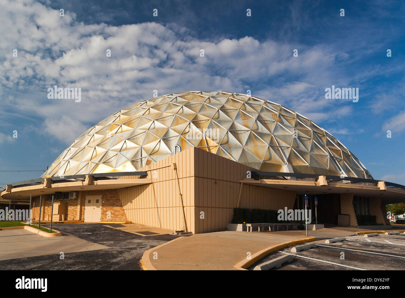 USA, Oklahoma, Oklahoma City, The Gold Dome Building Stock Photo