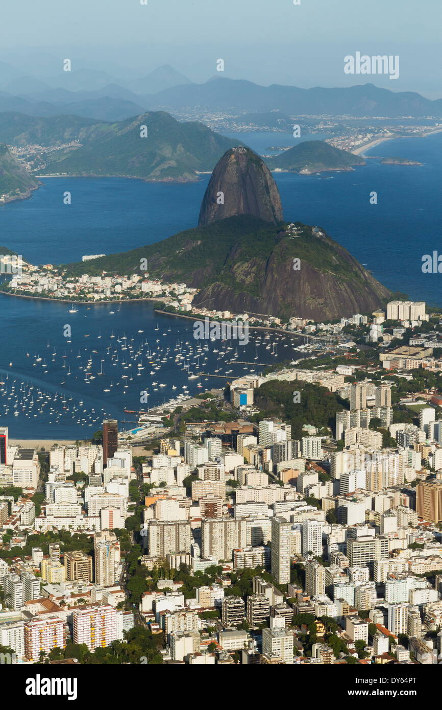 Sugar Loaf Mountain, Rio de Janeiro, Brazil, South America Stock Photo