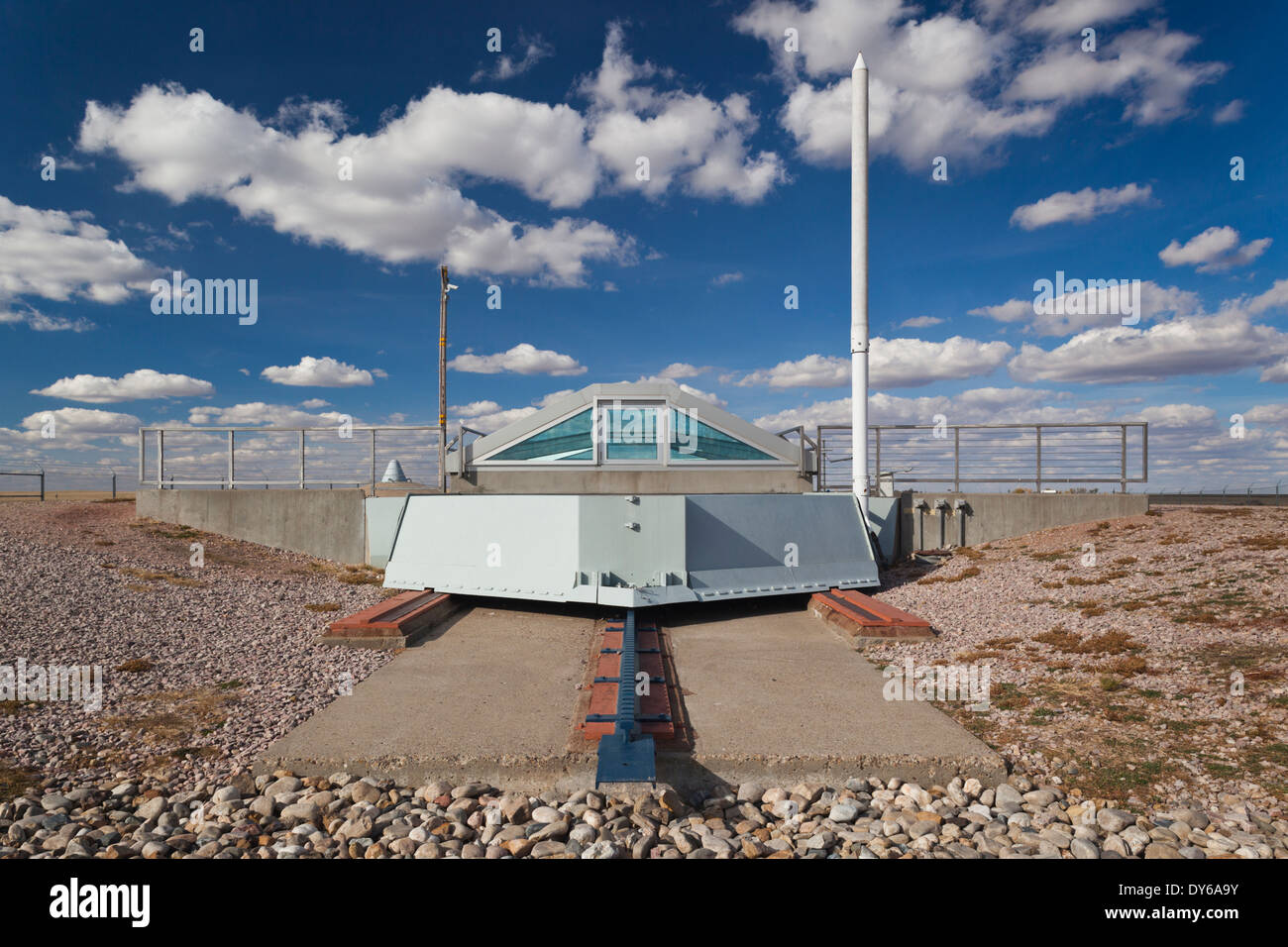 USA, South Dakota, Philip, Minuteman II ICBM missile launch site, Delta