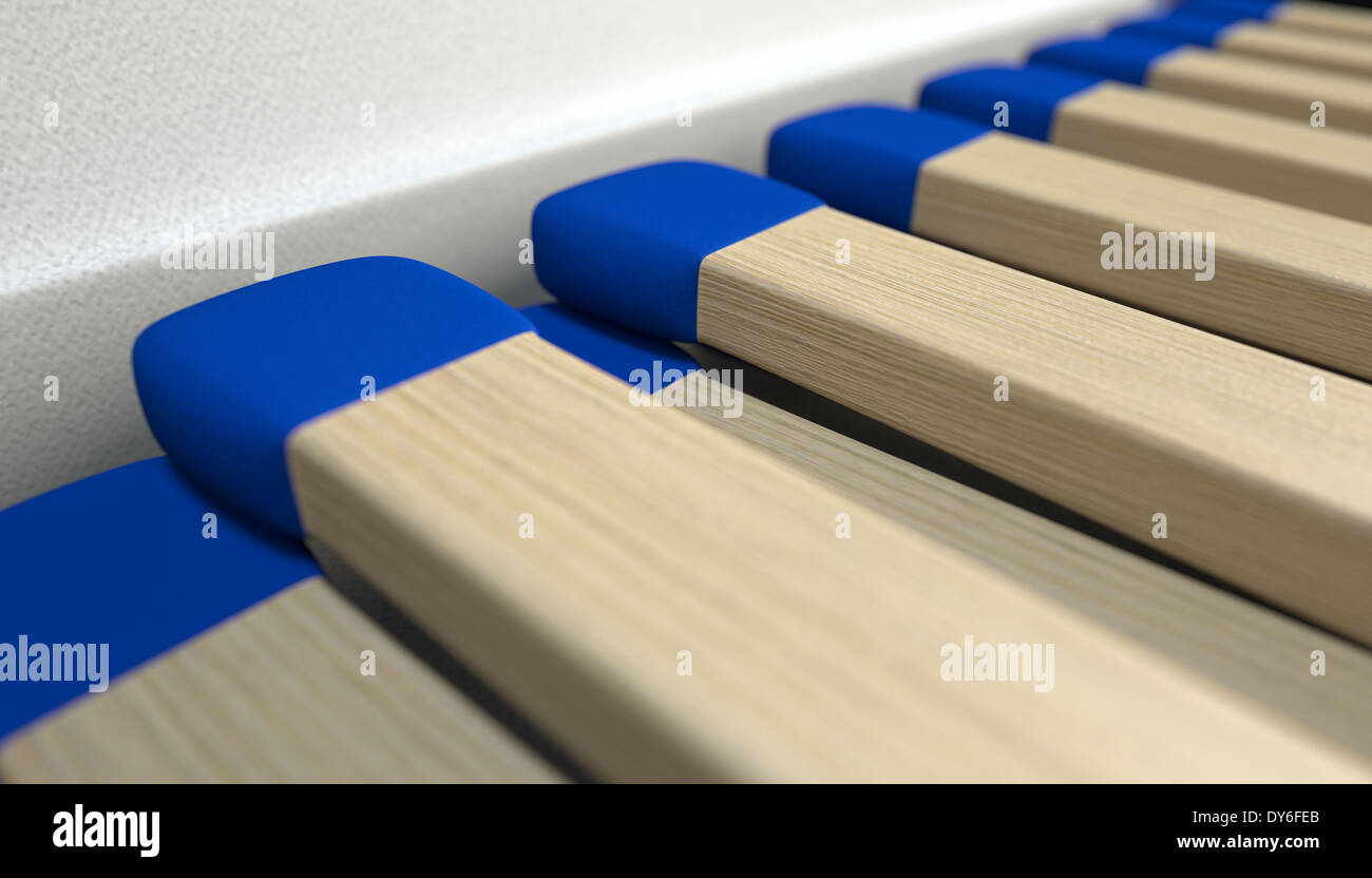 A macro view of an open book of matches made with wood with blue tips