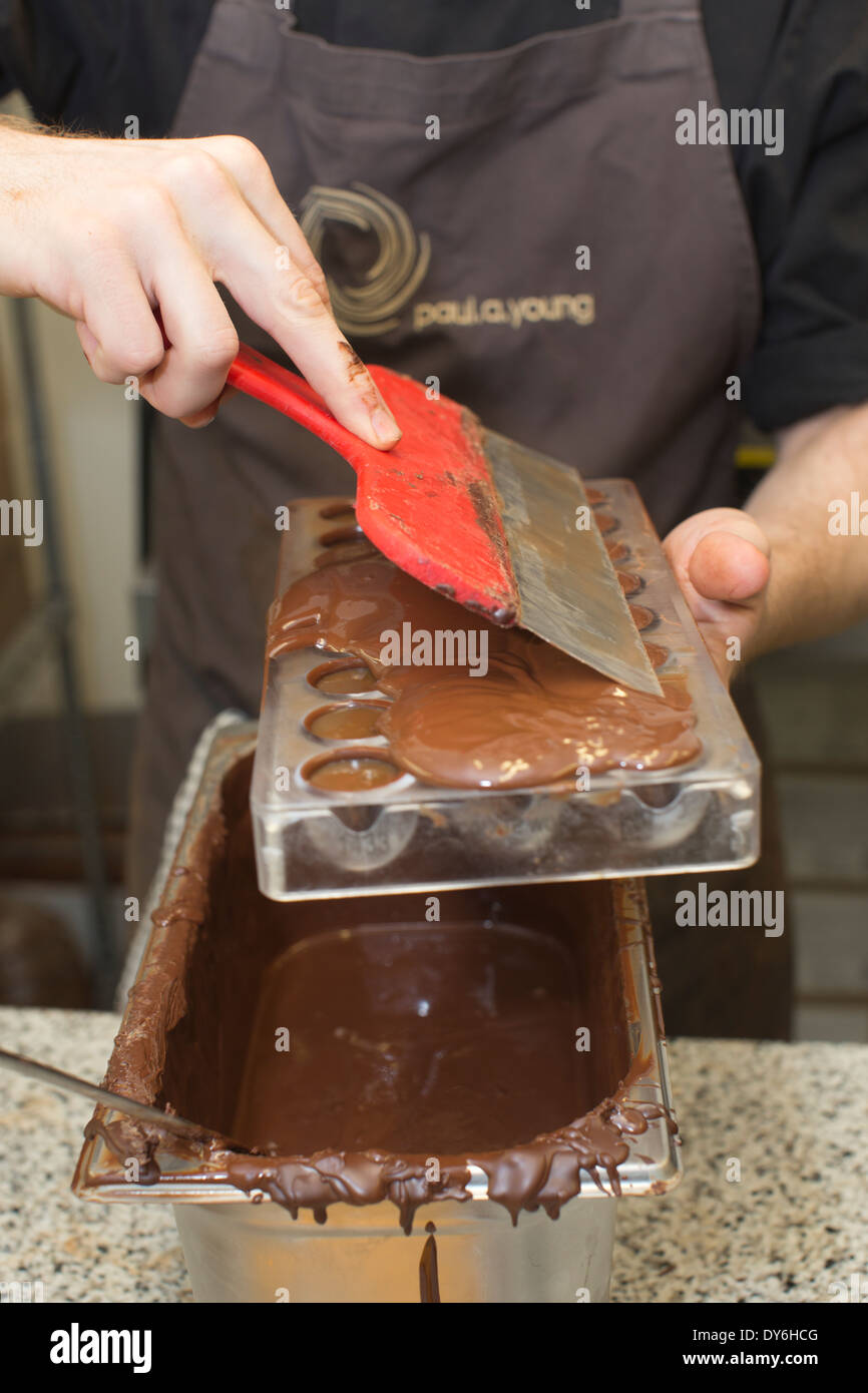 Chocolatier Paul A Young on Wardour Street, Soho, London, England, UK