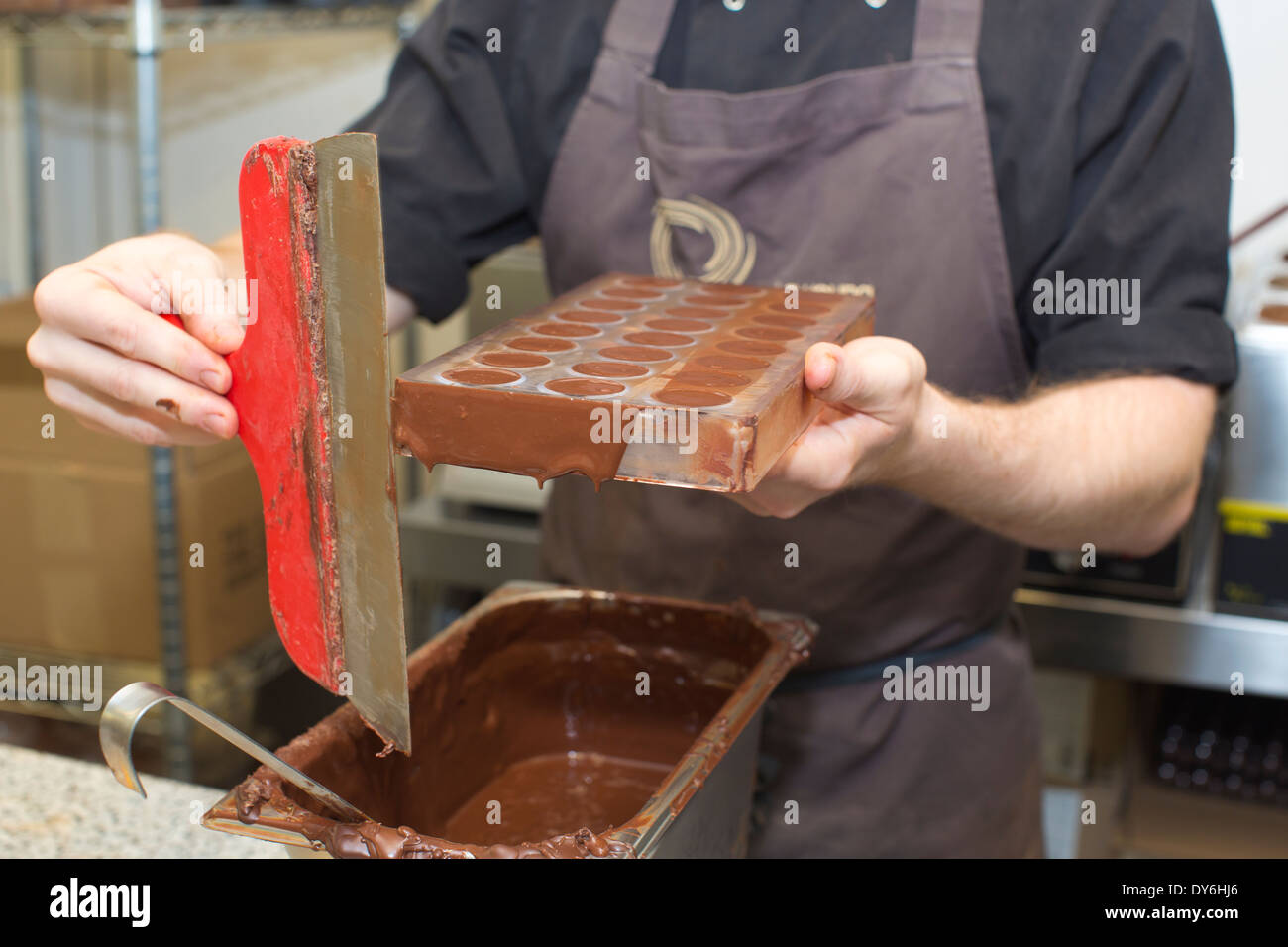Chocolatier Paul A Young on Wardour Street, Soho, London, England, UK