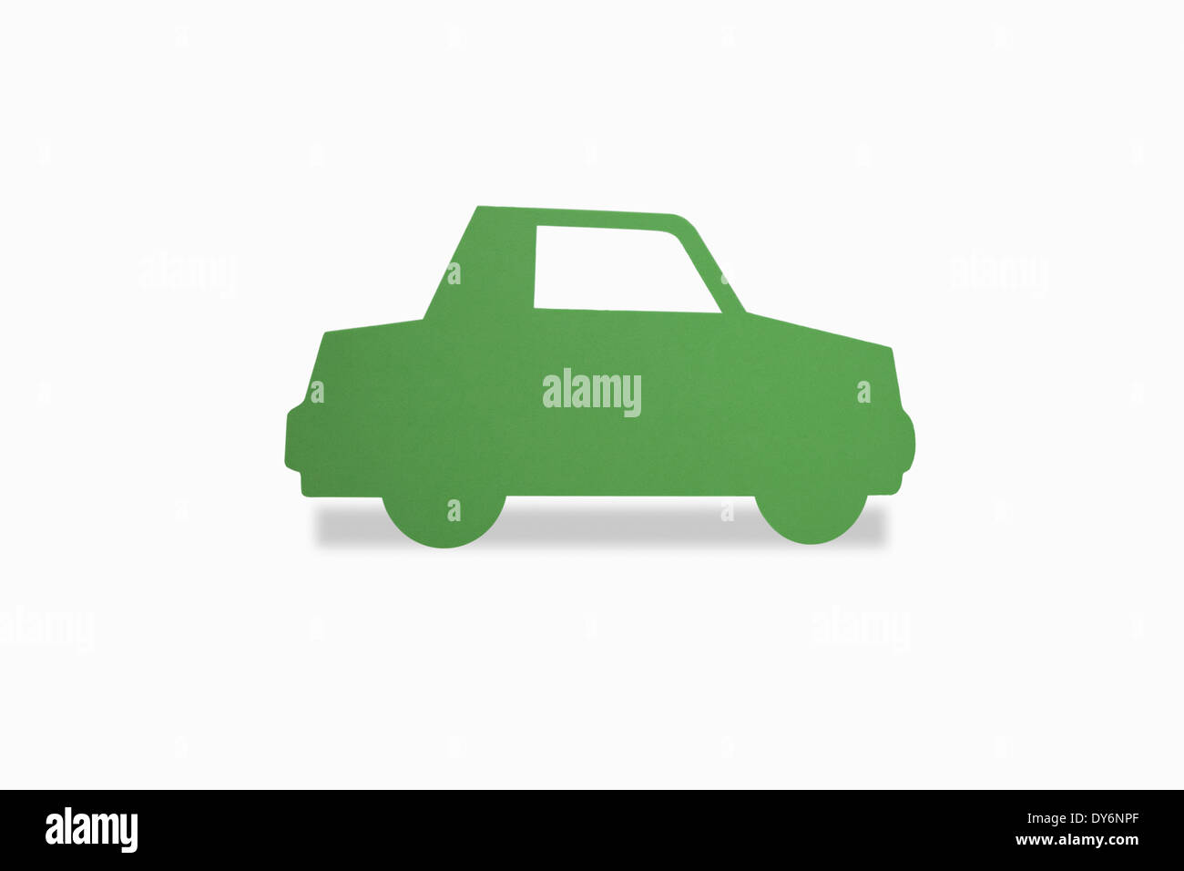 green car concept Stock Photo