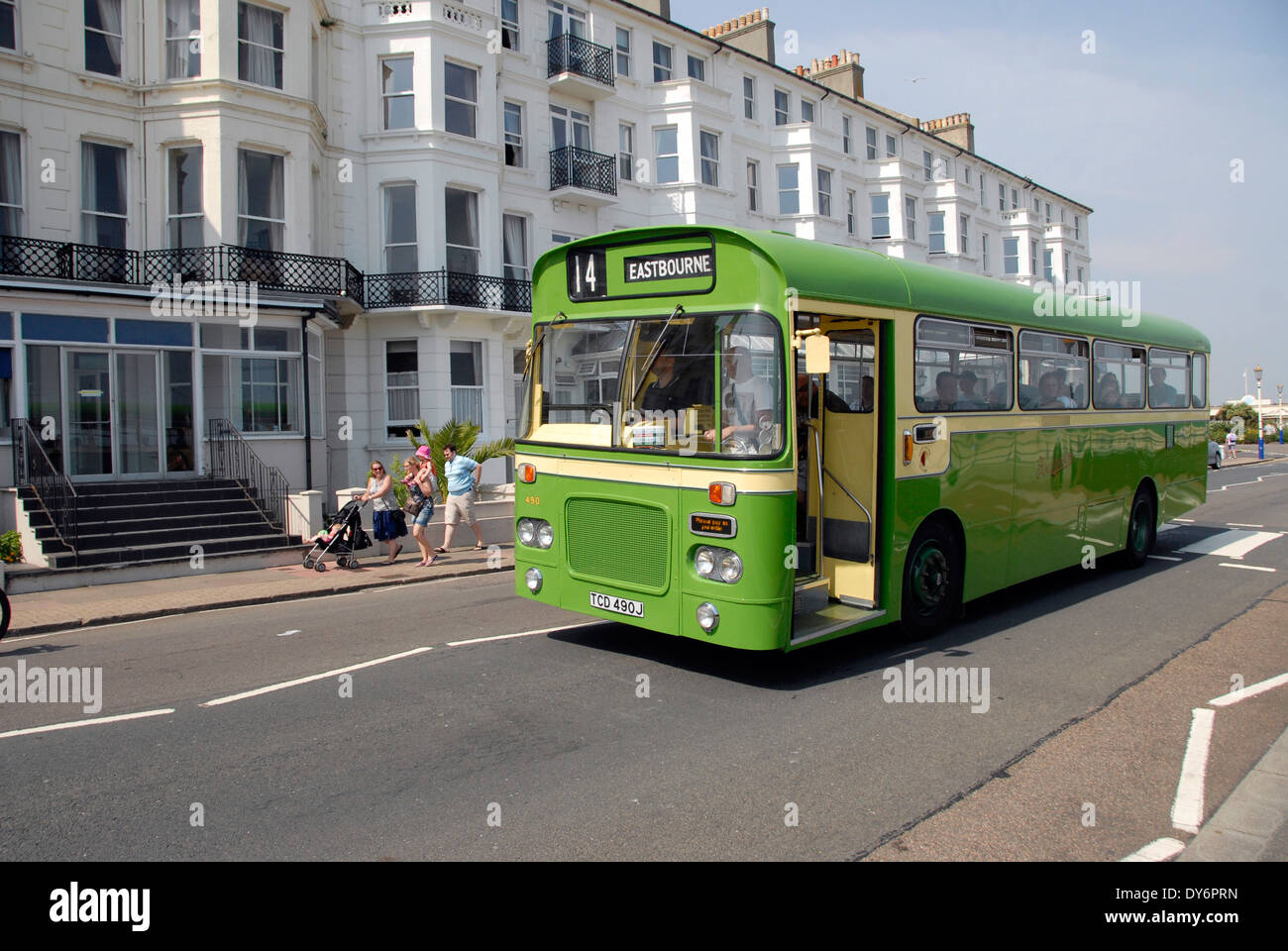 Eastbourne Classic Bus Running Day, Eastbourne, Sussex, England UK
