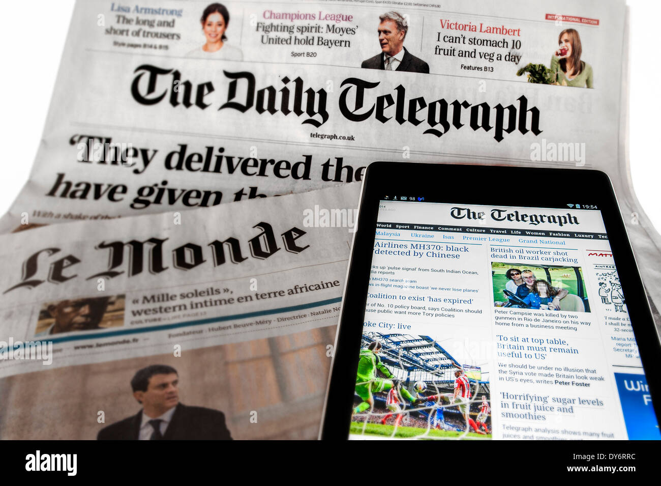 International news background hi-res stock photography and images - Alamy