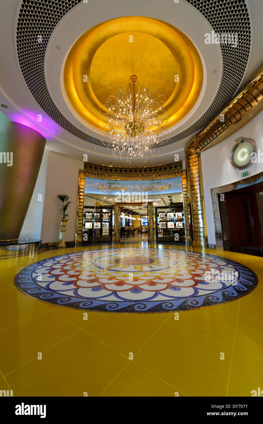 Burj al arab hotel interior restaurant hi-res stock photography and ...