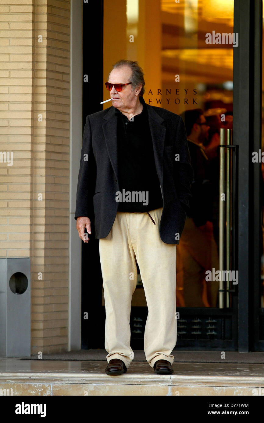 Jack Nicholson fotografia editorial. Imagem de beverly - 24290407