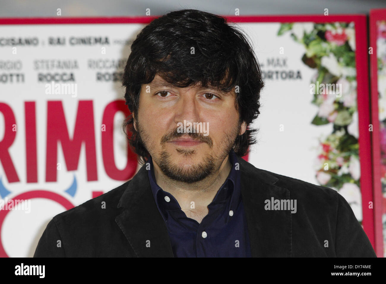 Rome, Italy. 8th Apr, 2014. ROME, ITALY - MARCH 08, 2014 : Actors Ricky Memphis attends '''A FAIRYTALE WEDDING'' (Un Matrimonio da Favola) photocall in Rome - Adriano Cinema Credit:  Andrea Ciucci/NurPhoto/ZUMAPRESS.com/Alamy Live News Stock Photo