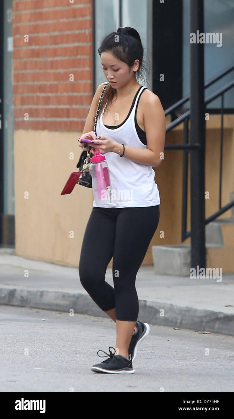 brenda song gym 