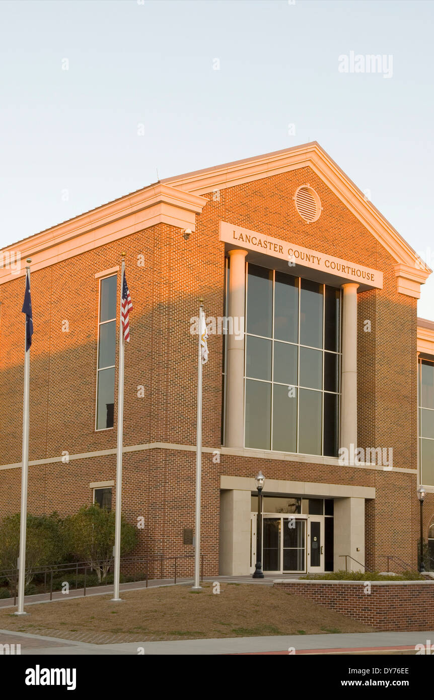 Lancaster County Courthouse South Carolina USA Stock Photo Alamy