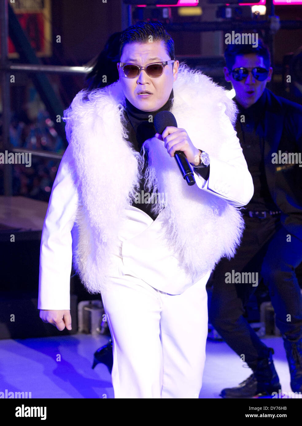 Officialpsy PSY performs in Times Square during New Years Eve celebrations in New ...