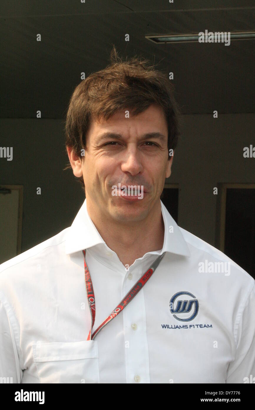 Toto Wolff - new Director Motorsport at Mercedes GP F1 team and DTM  Mercedes Where: New Delhi India When: 27 Oct 2012 Stock Photo - Alamy