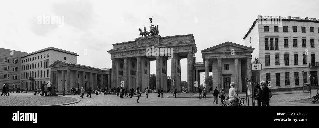 Brandenburg Gate, Berlin, Germany Stock Photo