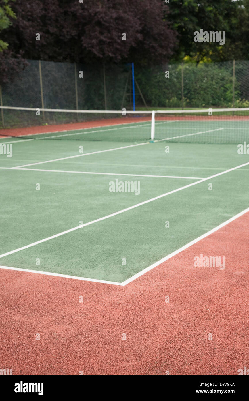 tennis court Stock Photo