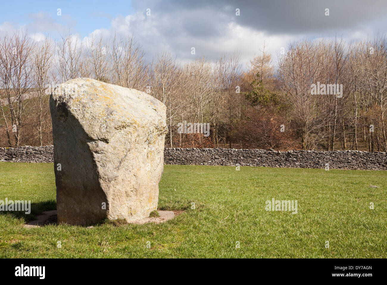 The Goggleby Stone, near Shap, Cumbria Stock Photo