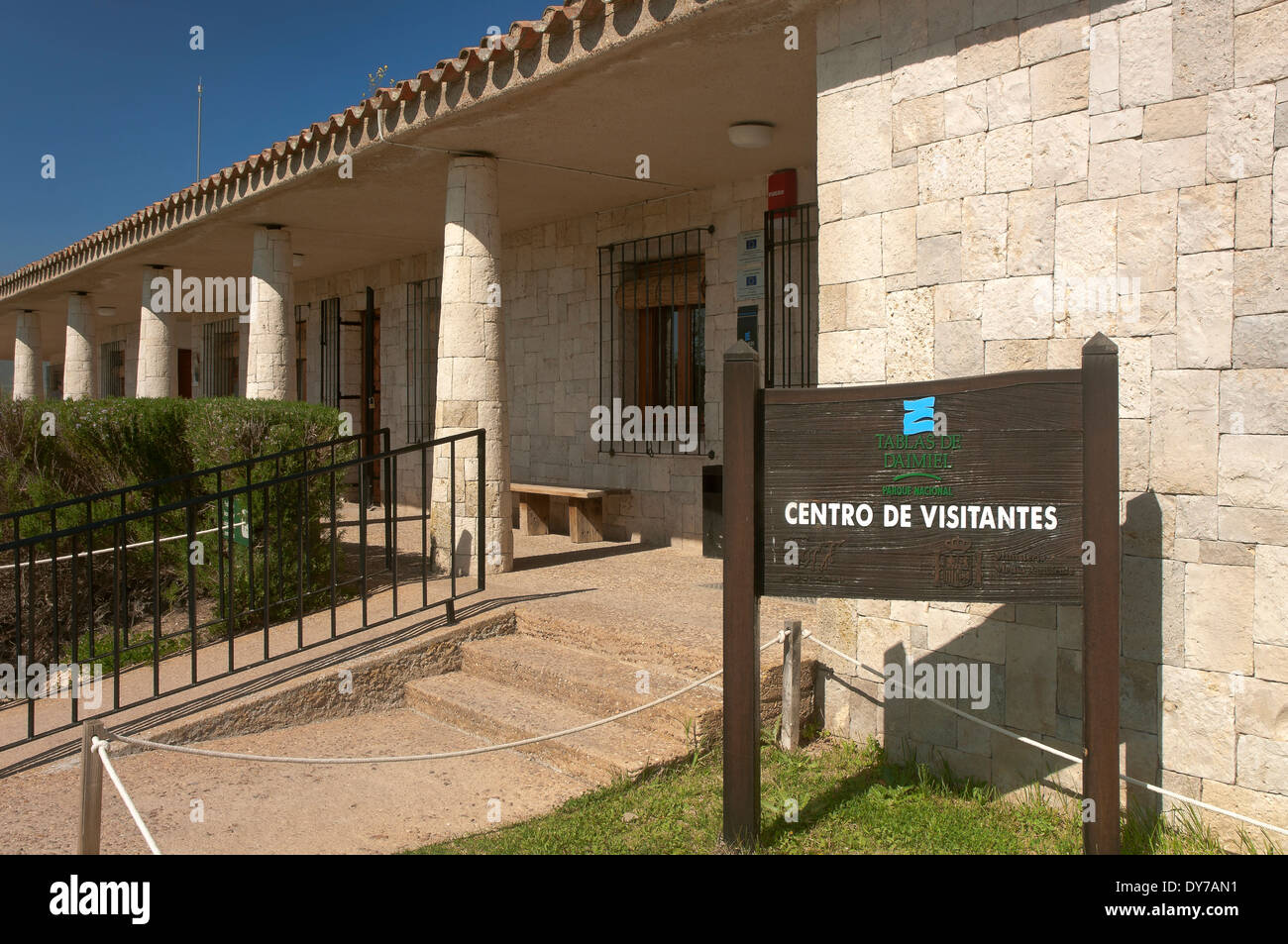 Tablas de Daimiel National Park - Visitors Center, Ciudad Real-province, Region of Castilla - La Mancha, Spain, Europe Stock Photo