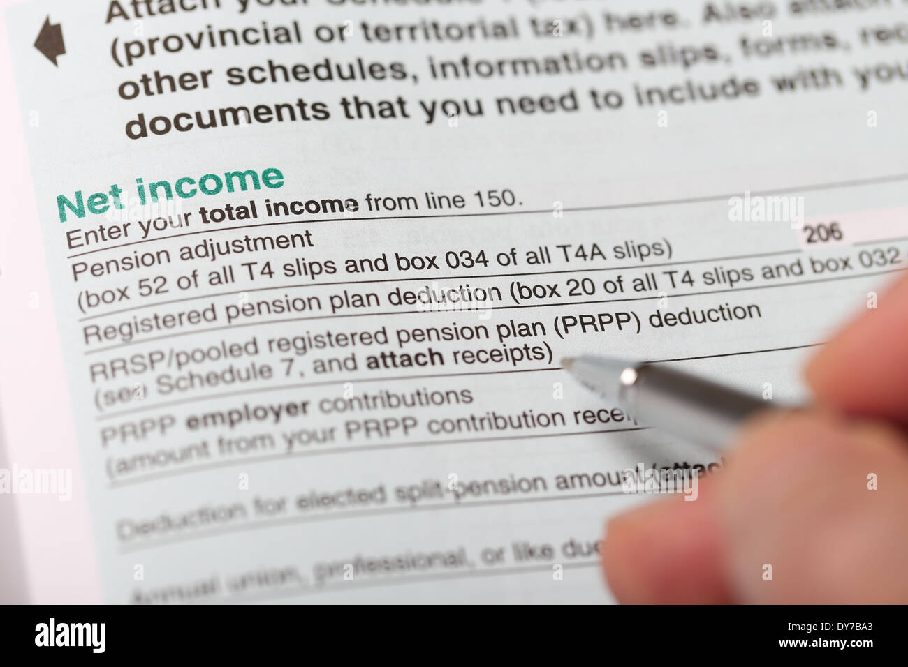 Tax form filling hi-res stock photography and images - Alamy