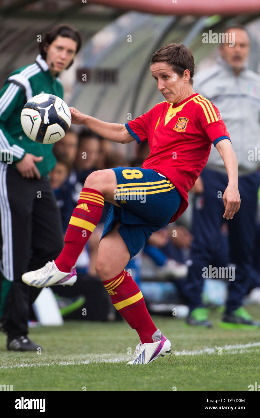 Sonia Romeo Vicenza, Italy. 5th Apr, 2014. Sonia Bermudez Tribano (ESP) Football ...