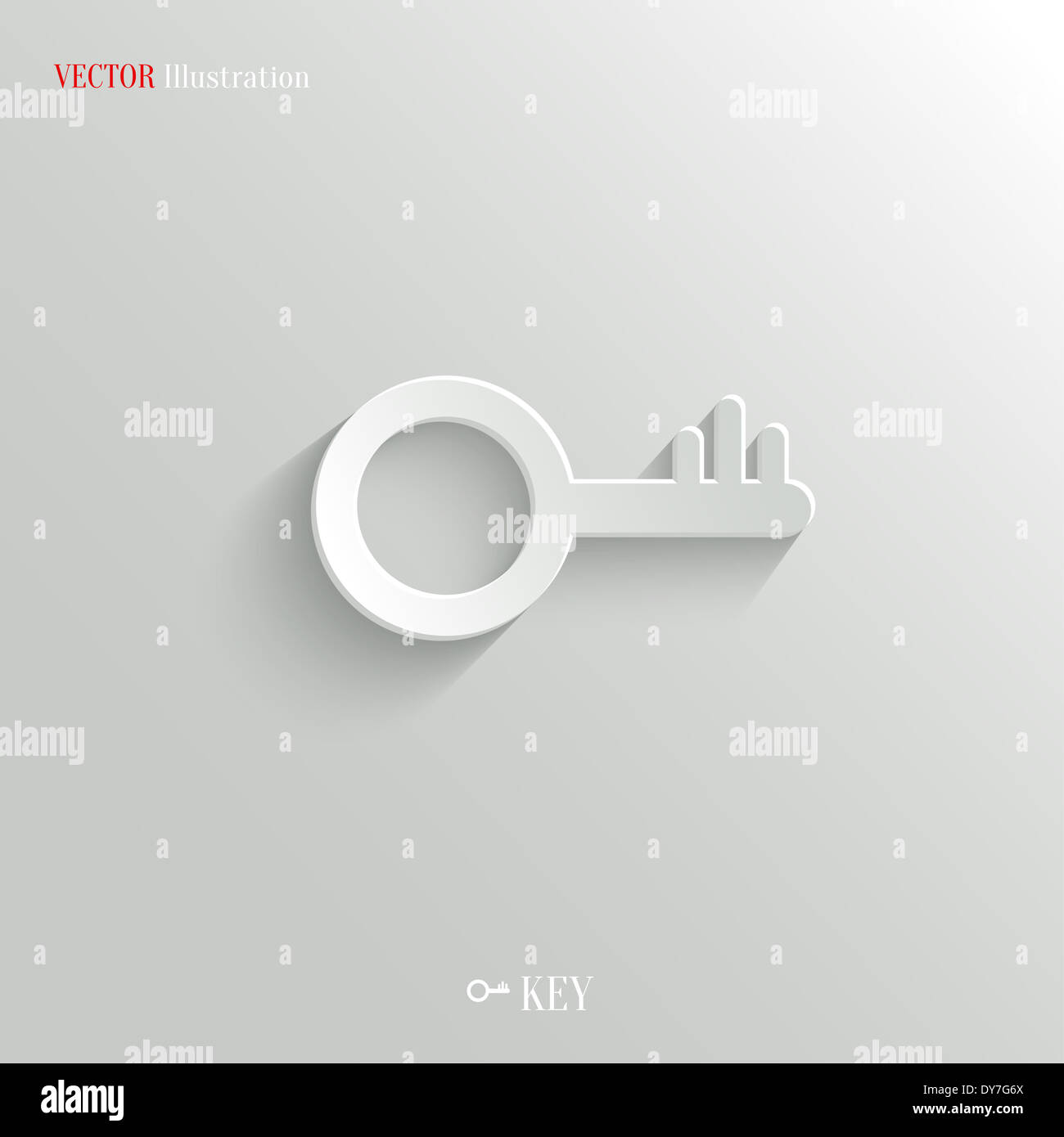 Key icon - web illustration Stock Photo - Alamy