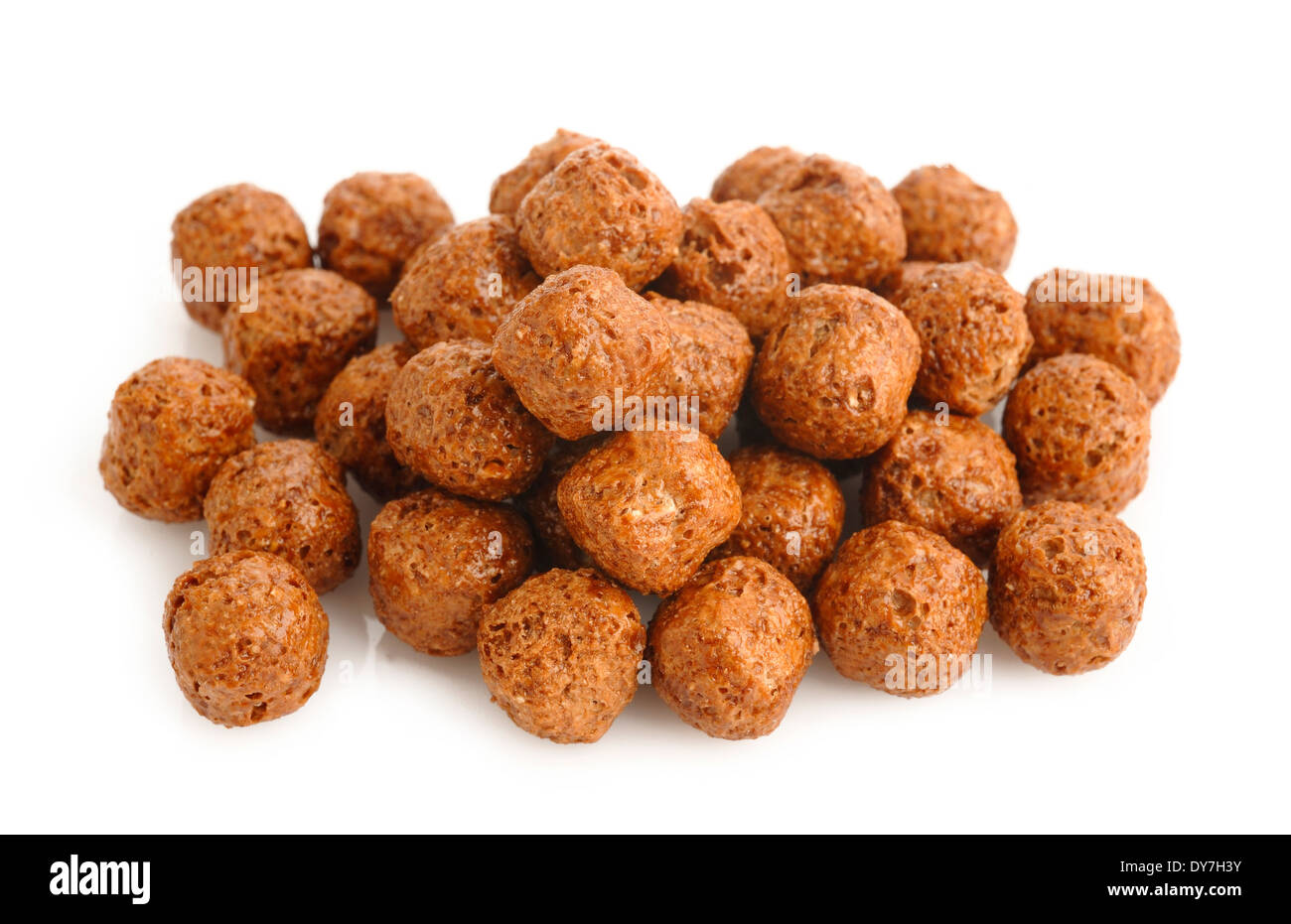 cereal chocolate balls Stock Photo Alamy