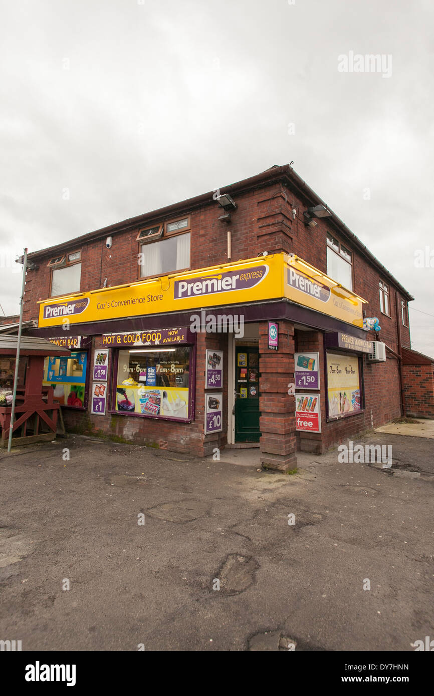 Premier convenience store in Leigh Stock Photo Alamy