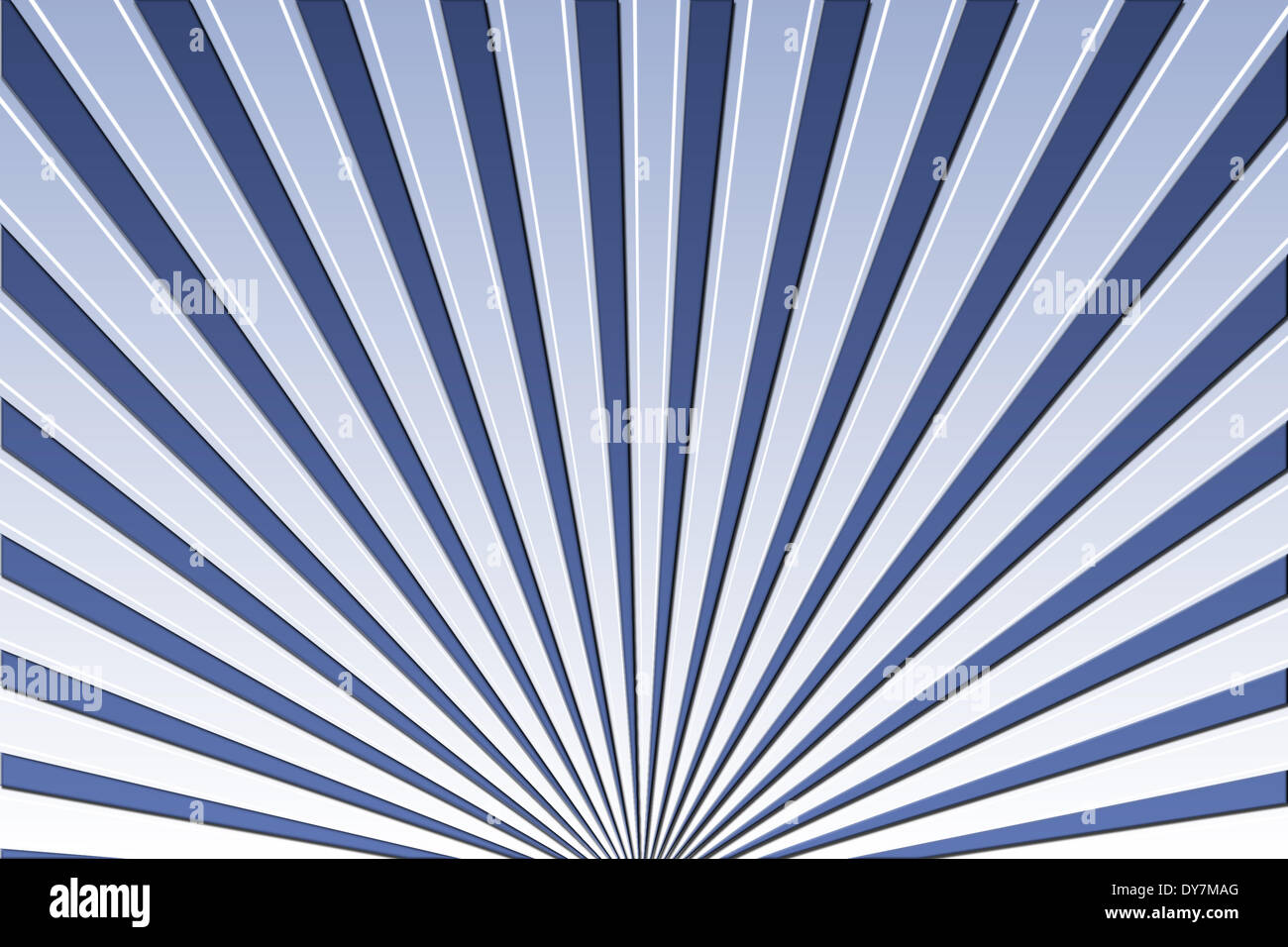 Cool linear pattern in blue Stock Photo