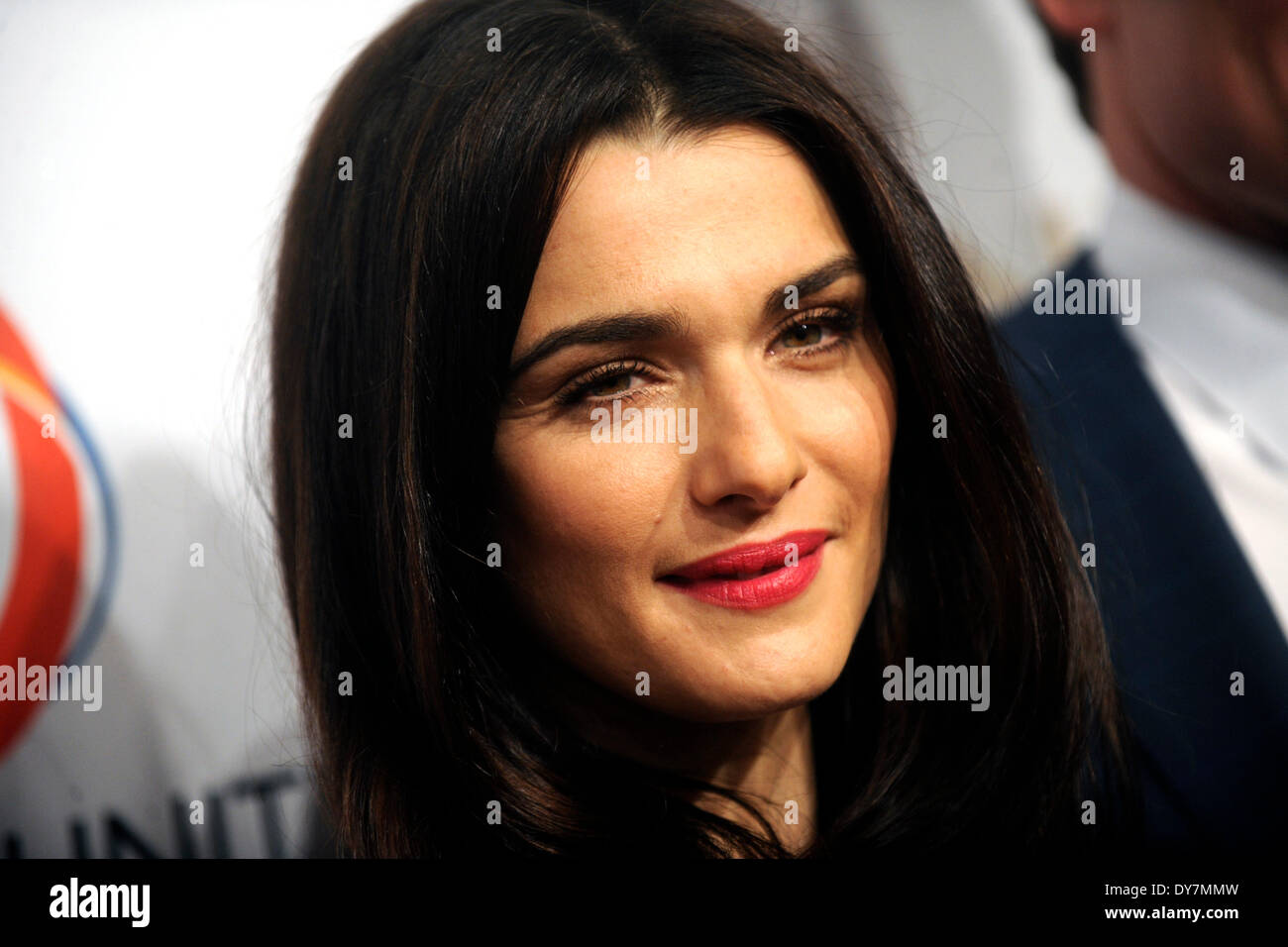 Rachel Weisz attends The Opportunity Networks 7th Annual Night of Opportunity at Cipriani Wall Street on April 7, 2014 in New York City Stock Photo