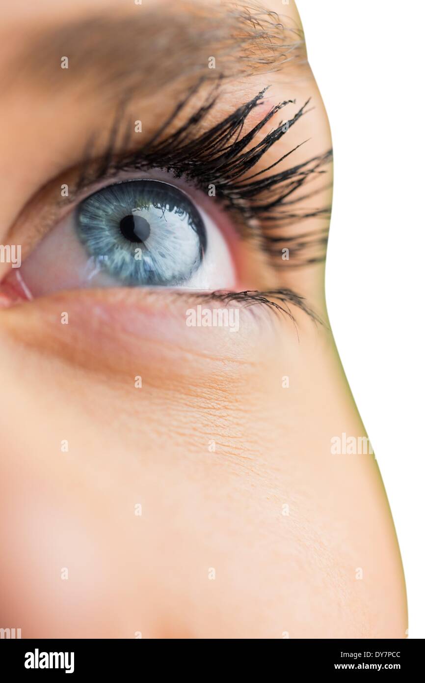 Close up shot female eye hi-res stock photography and images - Alamy