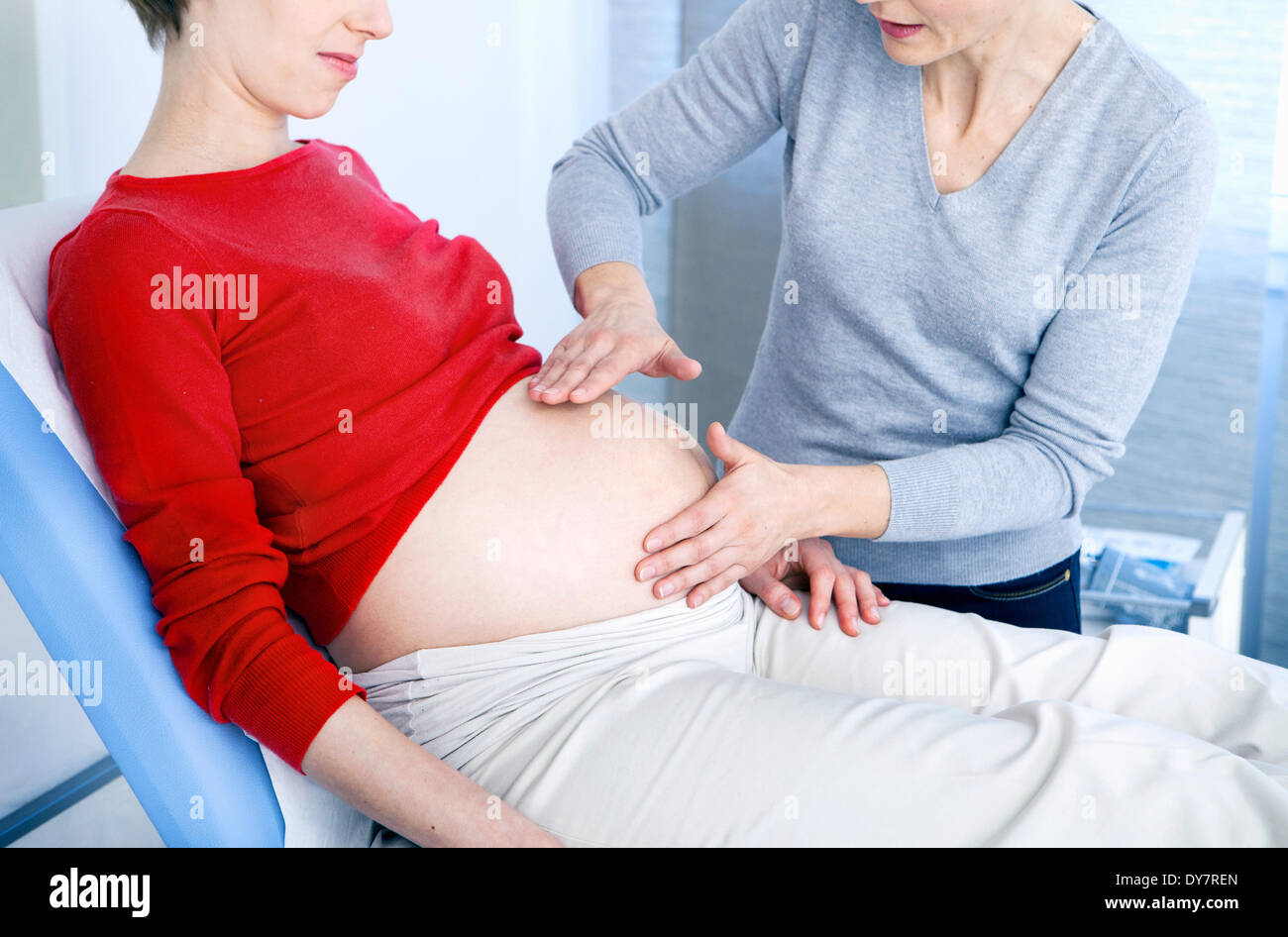Woman gynecological exam hi-res stock photography and images - Alamy