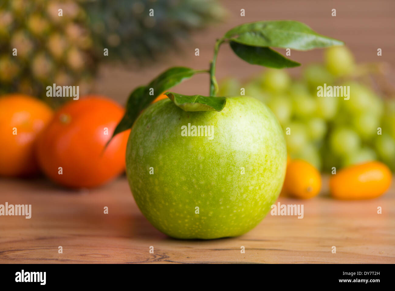 green apple Stock Photo