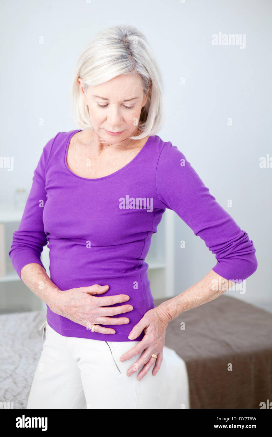 Hip pain in an elderly person Stock Photo Alamy