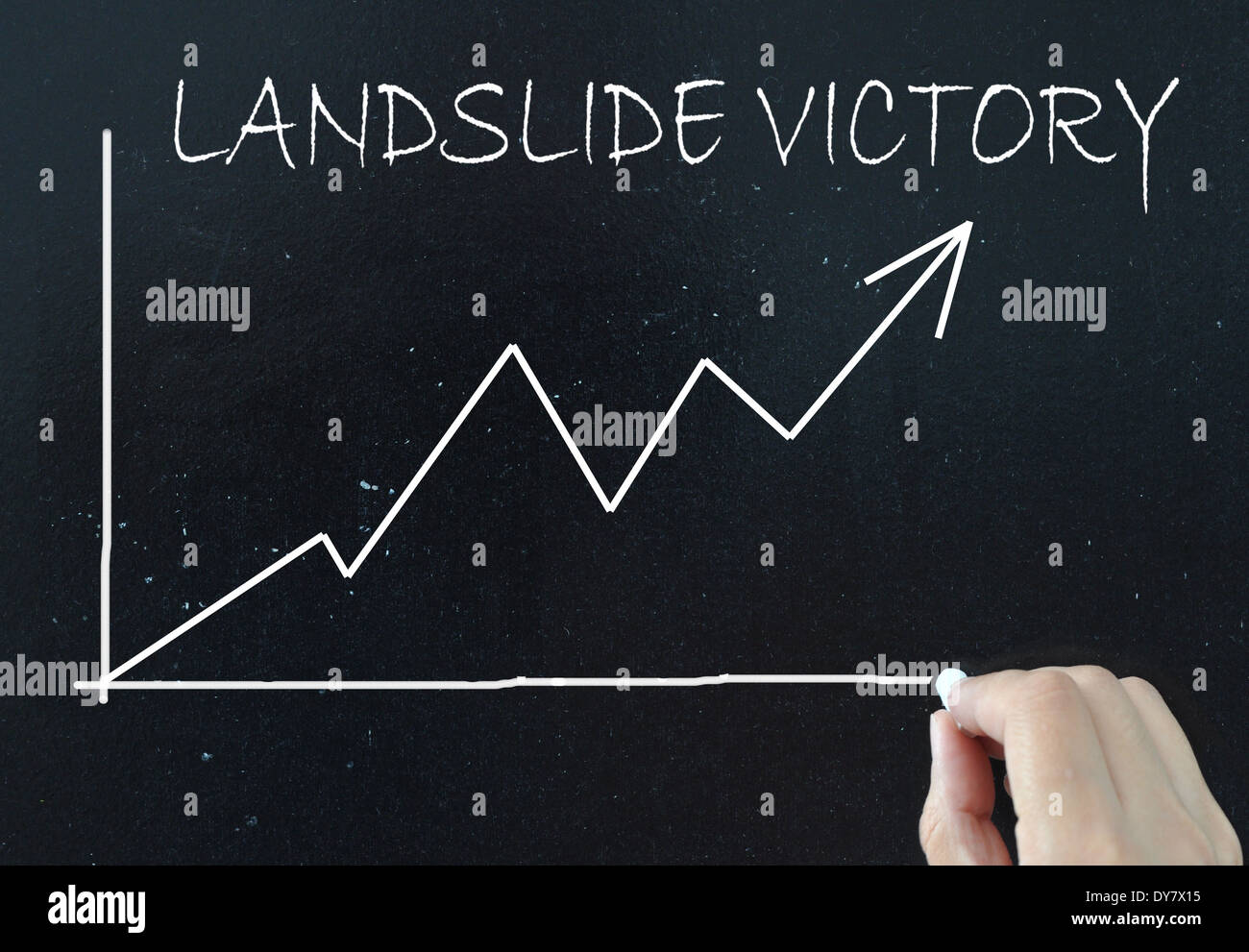 Landslide victory hires stock photography and images Alamy
