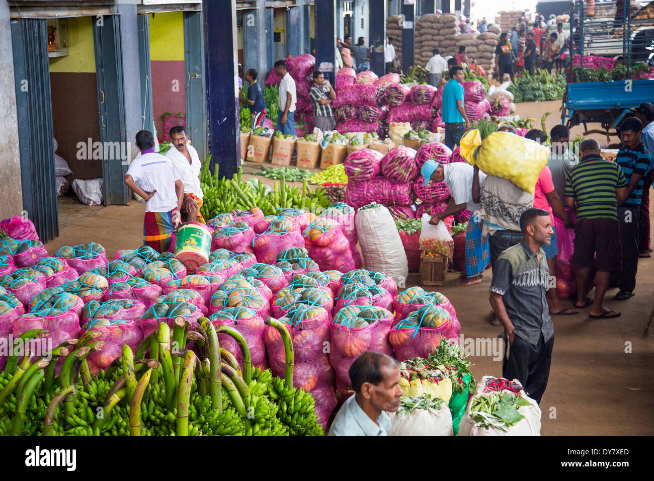 Vegetable market in Colombo, Sri Lanka Stock Photo Alamy