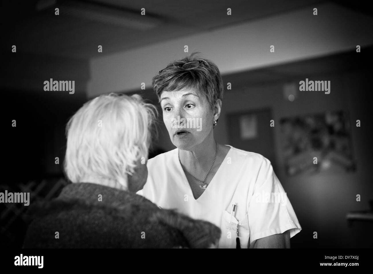 Psychiatric hospital Stock Photo