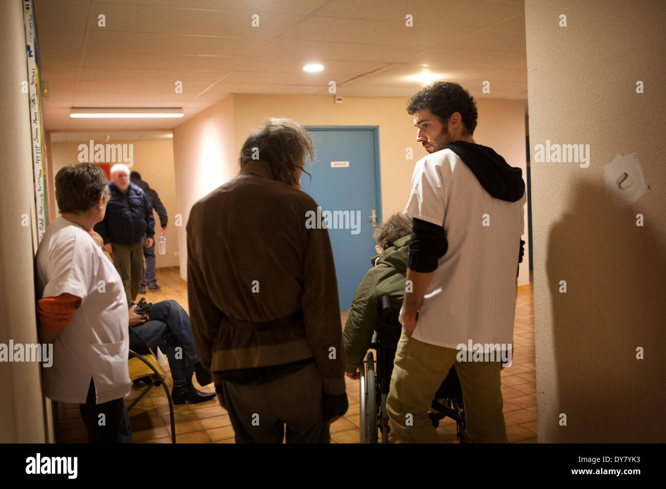 Psychiatric hospital Stock Photo