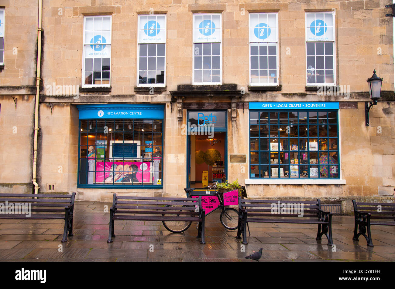 Tourist Information Office in Bth Somerset Stock Photo Alamy