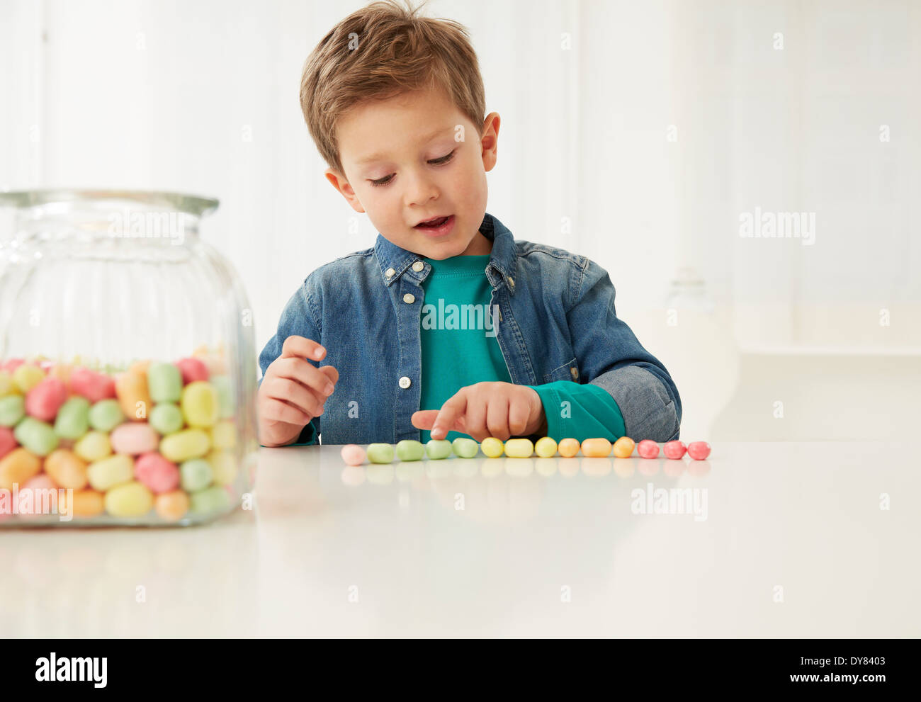 Counting candy hi res stock photography and images Alamy