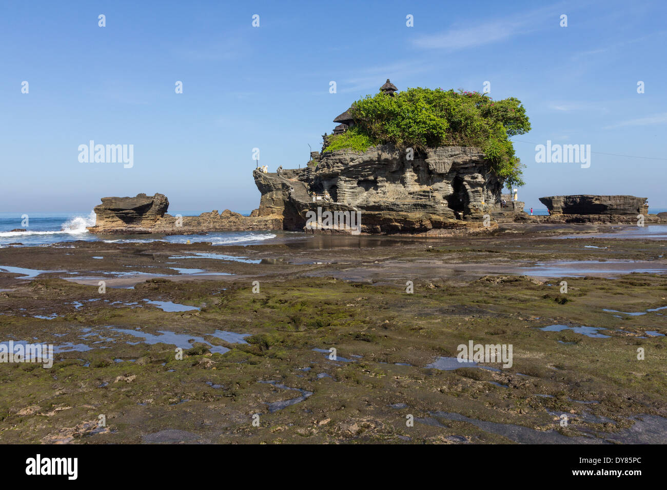 Tanah Lot Temple ( Pura Tanah Lot) Bali, Indonesia Stock Photo