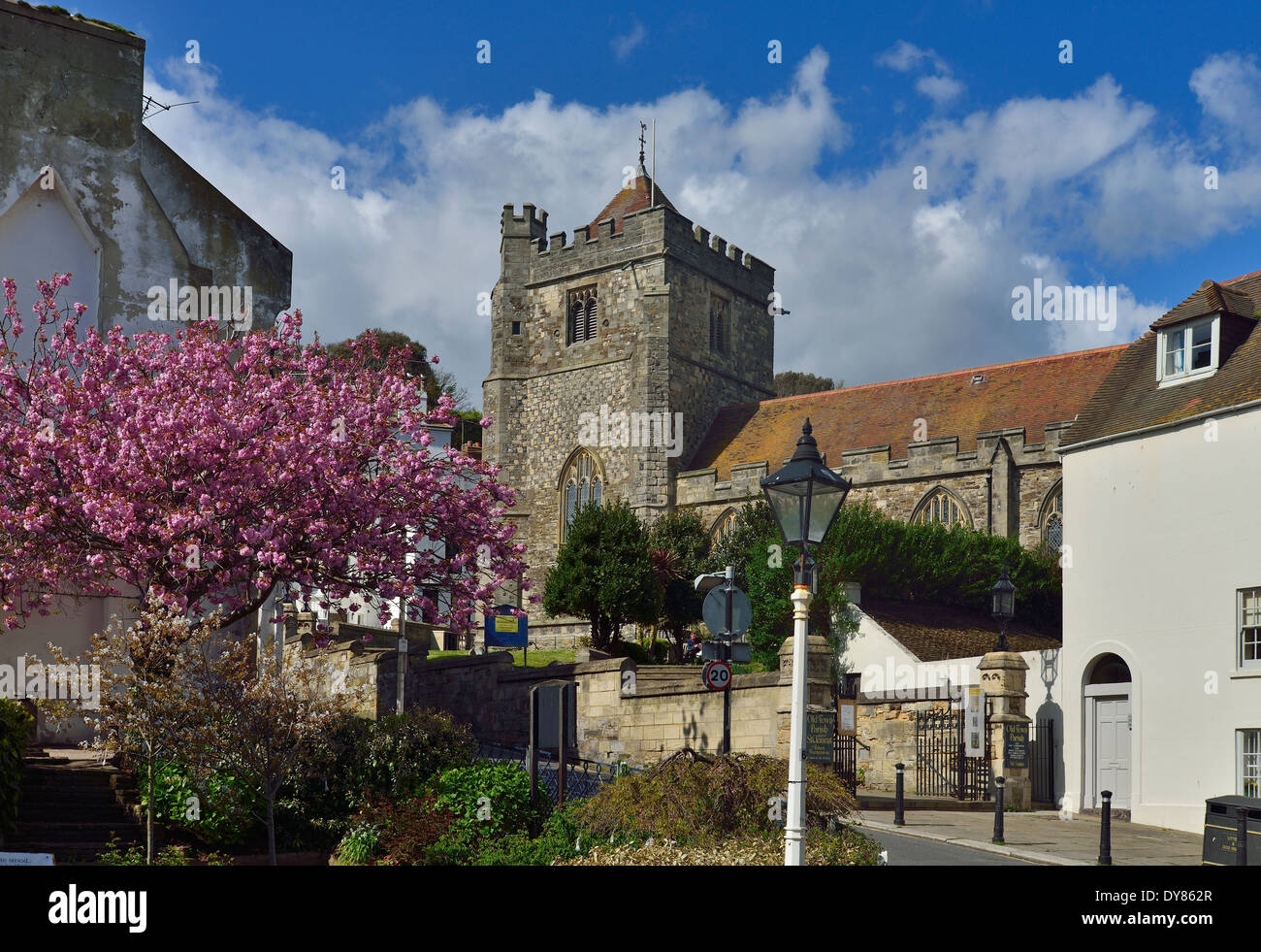 St Clements Church. Old town Hastings Stock Photo Alamy