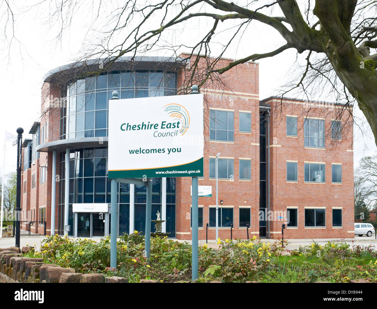 Cheshire East Council office in Sandbach Cheshire UK Stock Photo