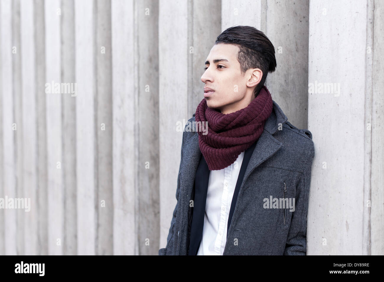 Pondering young man hi-res stock photography and images - Alamy